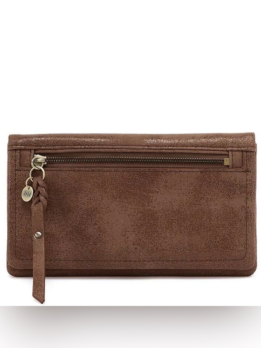 Hobo Gold Leaf Lumen Continental Wallet